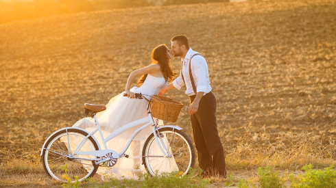 Плюсы свадьбы на двух колесах