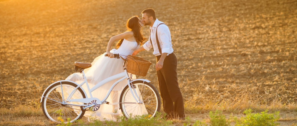 Плюсы свадьбы на двух колесах: открываем велосезон!