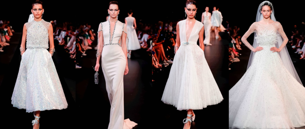 Неделя высокой моды: белые платья Georges Hobeika