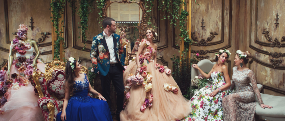 Реальные свадьбы: тематическая свадьба в стиле Dolce&Gabbana