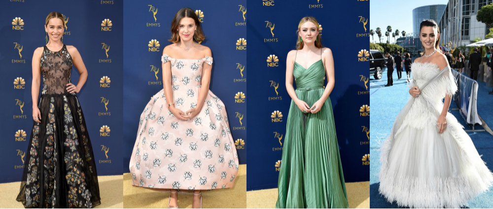 Эмми 2018: наряды звезд от Dior, Oscar de la Renta, Vera Wang и не только