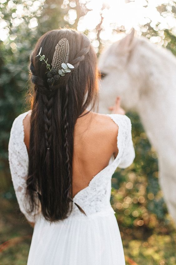 Svadebnye Prichyoski S Kosami 40 Idej Dlya Nevest Wedding