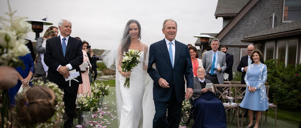 Дочь бывшего президента США Джорджа Буша вышла замуж: первые подробности