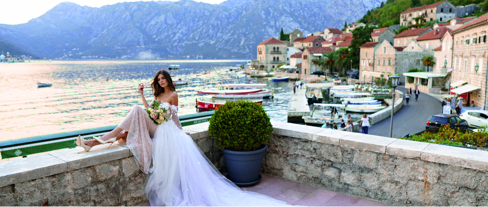 Свадьба за границей: фотосессия в Черногории
