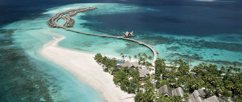 Свадебная церемония на Мальдивах: остров в океане