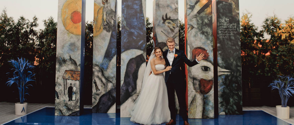 Авангардная свадьба: реальные свадьбы