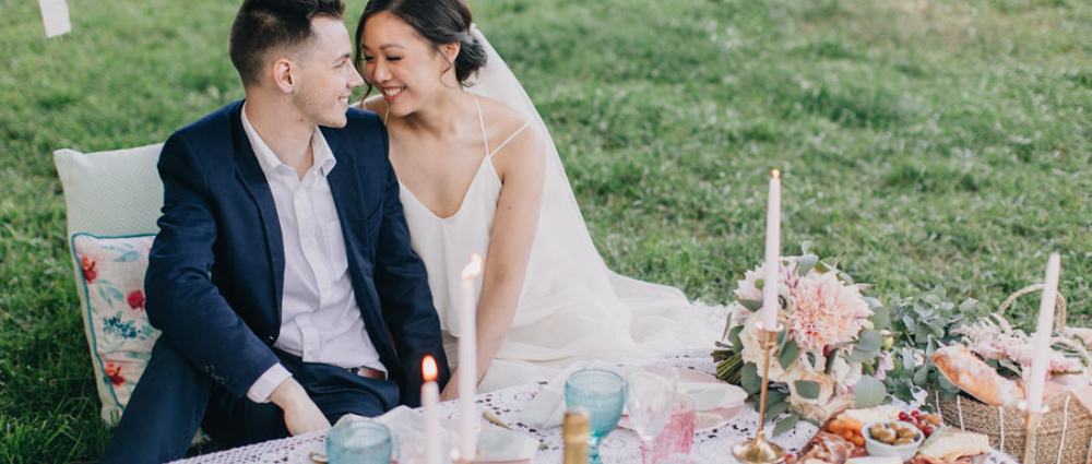 Свадебный фуршет в формате пикника: полезные советы и мудборд для вдохновения