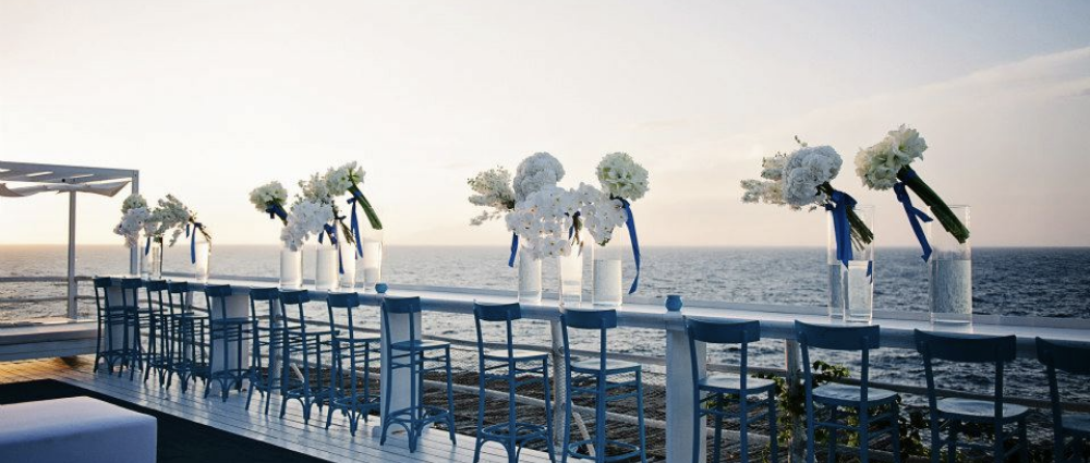 Cвадебная церемония на острове Капри: в отеле Capri Palace