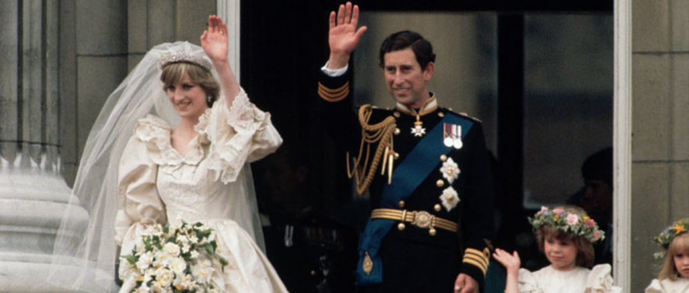 Фотография дня: кадр со свадьбы леди Дианы Спенсер и принца Чарльза