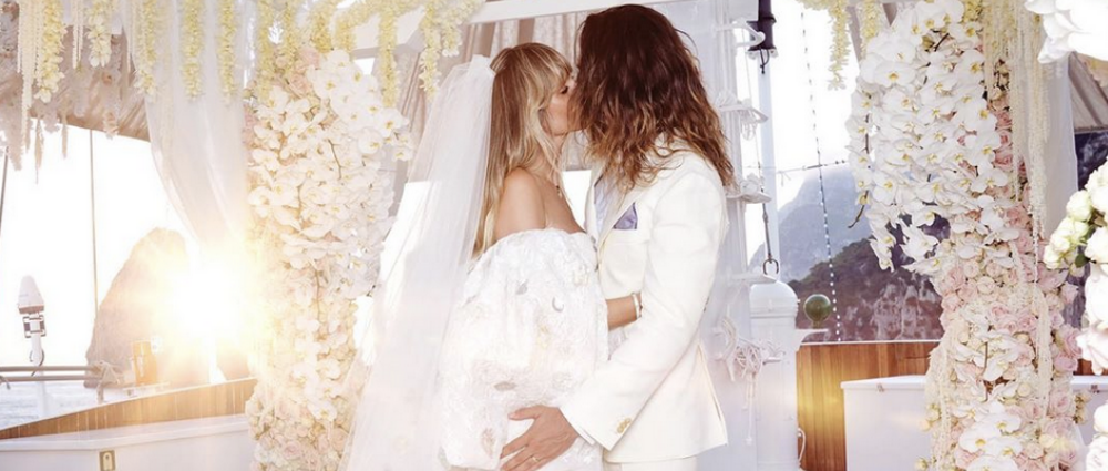 Хайди Клум и Том Каулитц поженились: подробности звездной свадьбы