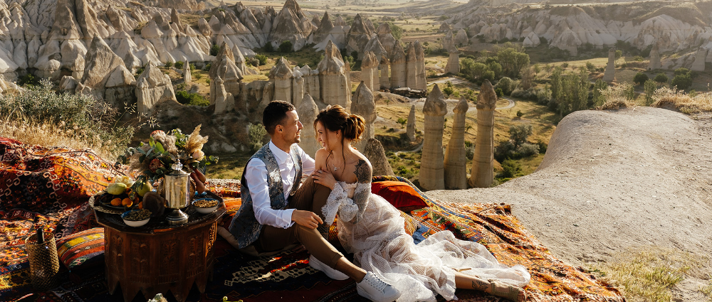 Свадьба в Каппадокии: реальная свадьба