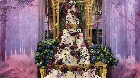 Как менялся дизайн свадебного торта