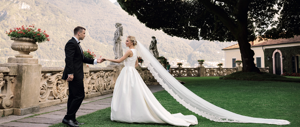 «Ты мое отражение»: свадьба на вилле в Италии