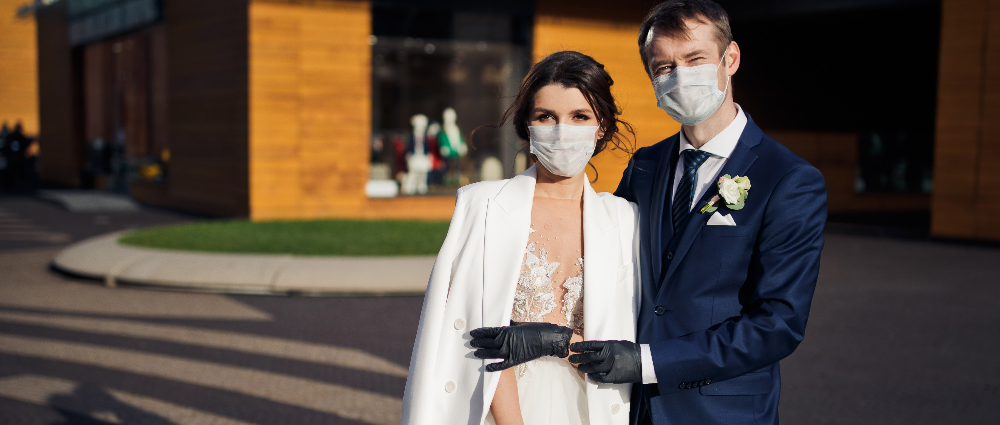 «Мы поженились в разгар коронавируса»: реальная история пары