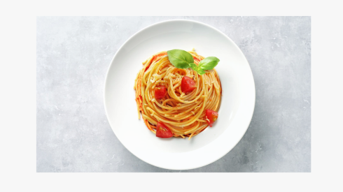 Как приготовить спагетти с помидорами и базиликом