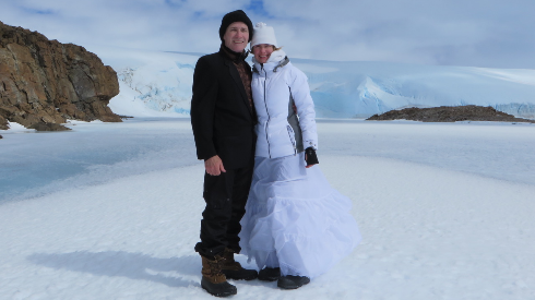 Свадьба в Антарктиде