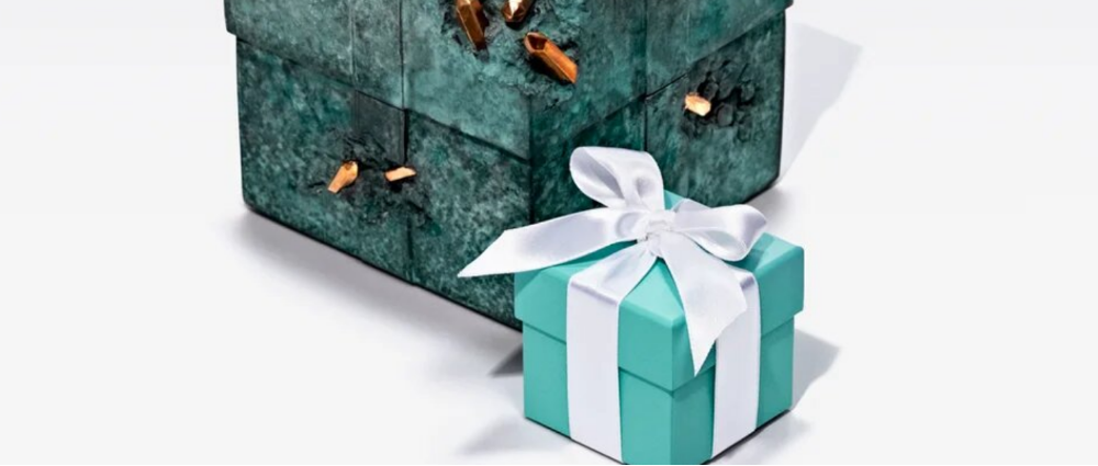 Модная коллаборация: голубая коробочка Tiffany превратится в серию скульптур