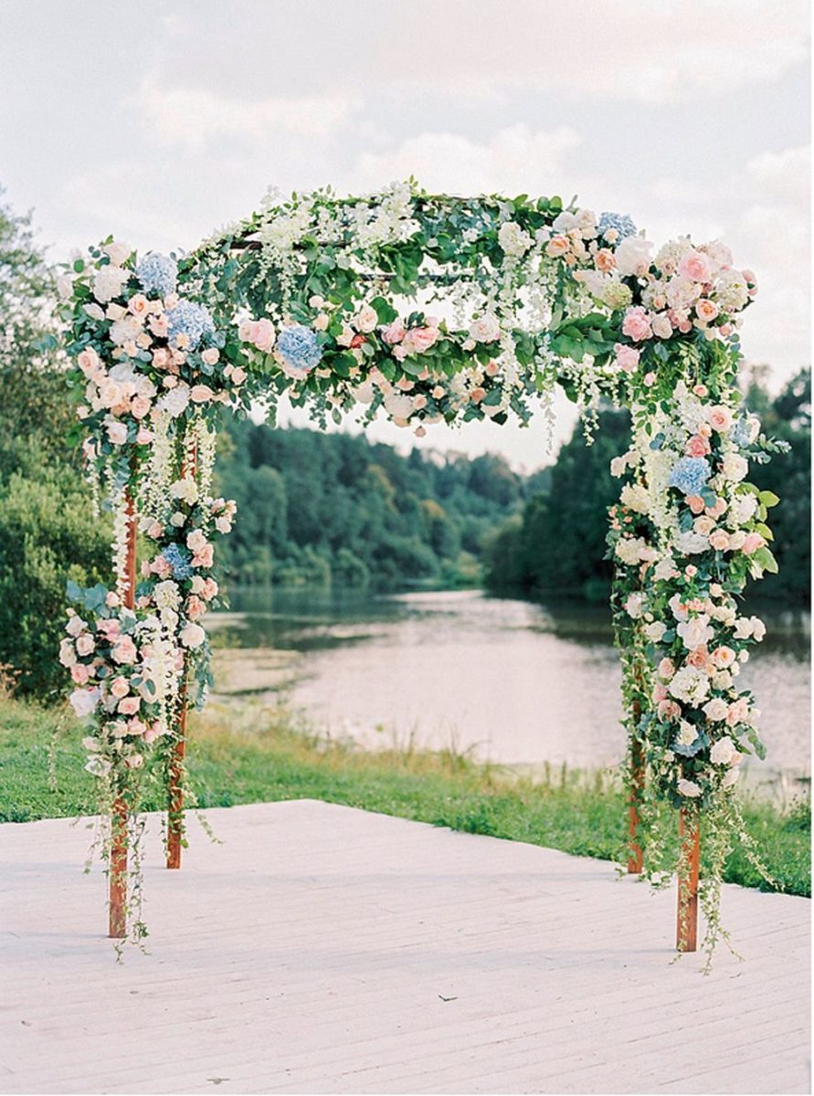 Сочетания цветов в оформлении свадьбы