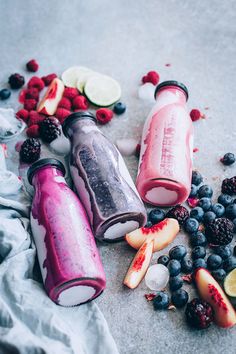 Very berry summer smoothies