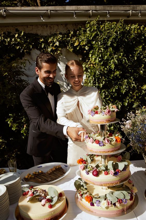 Stylist Alexandra Carl and Filmmaker Jacob John Harmerâ??s Effortlessly Elegant Wedding in Copenhagen