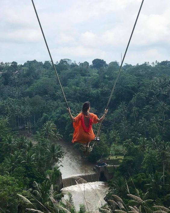 Swinging in the wood ~ Ubud, Bali, Indonesia  Photo: @voyage_provocateur Congrats!  Tag yourâ?¦â??