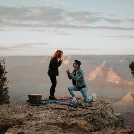 proposal at grand canyon