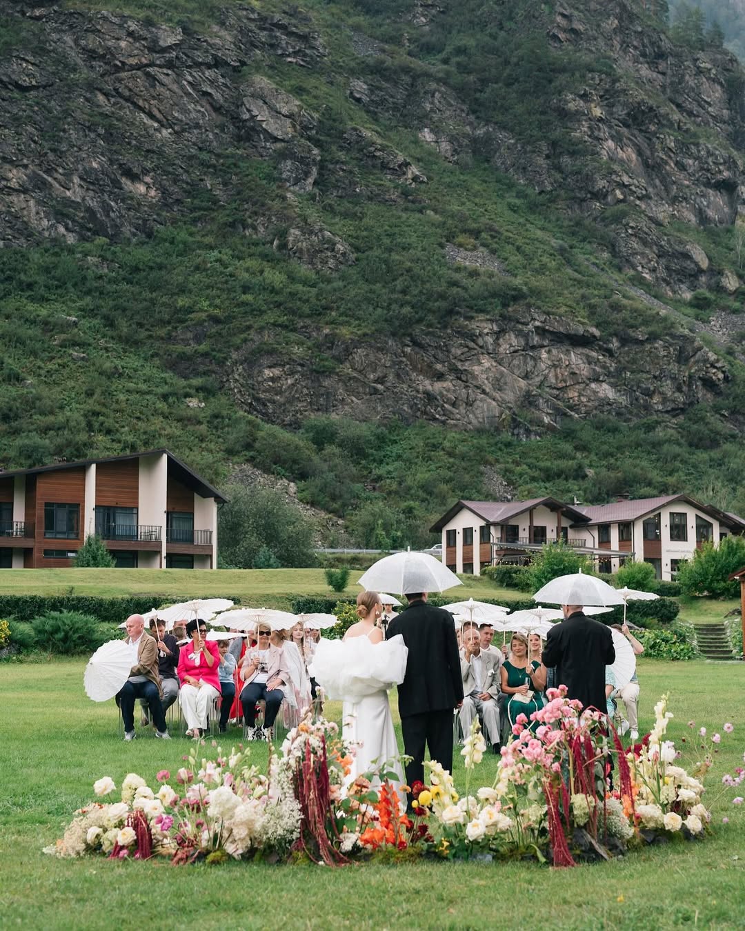 Свадьба, организованная на Алтае агентством