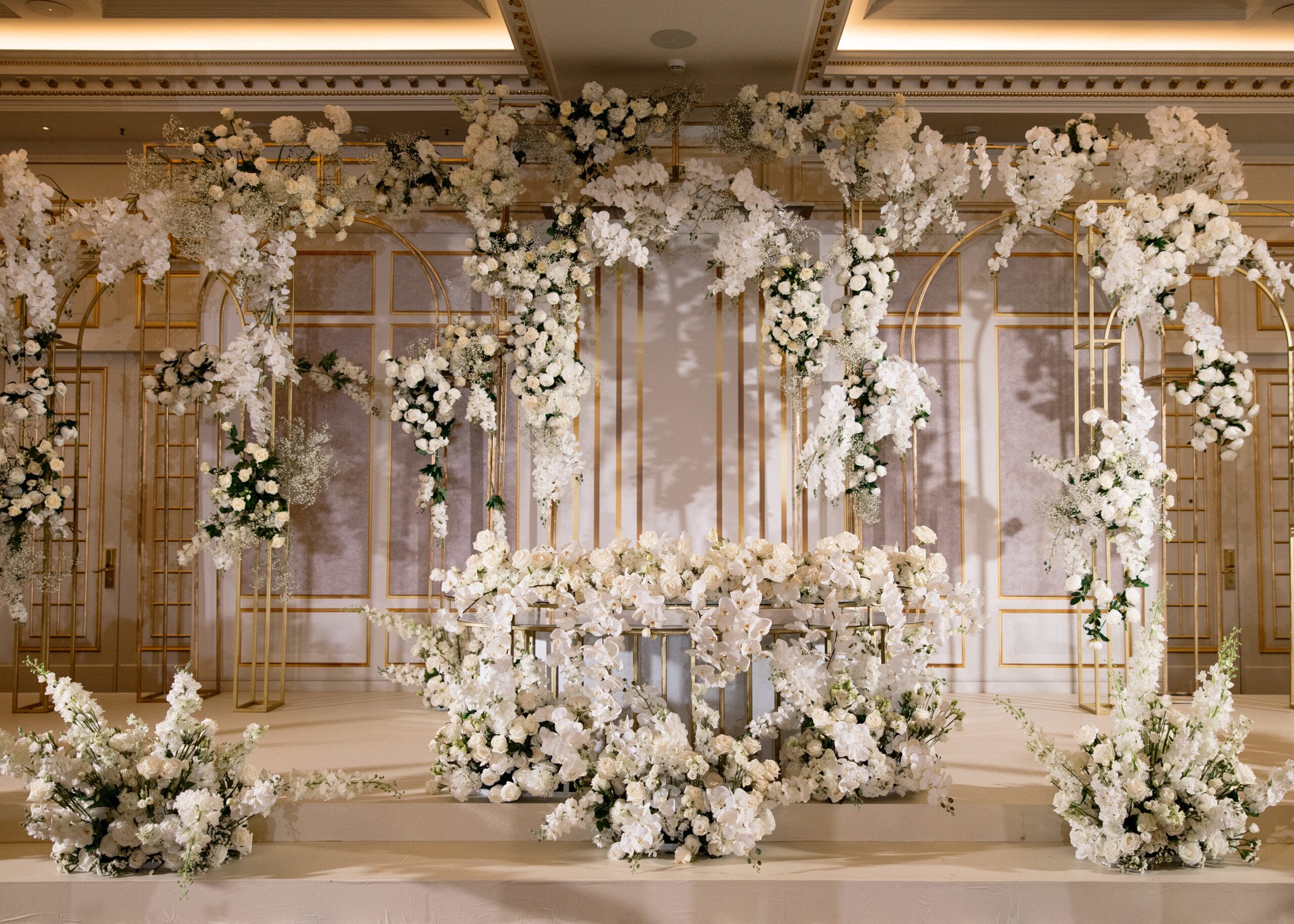 Свадьба Алексея и Тамары, организованная Russian Wedding Group в отеле The Carlton