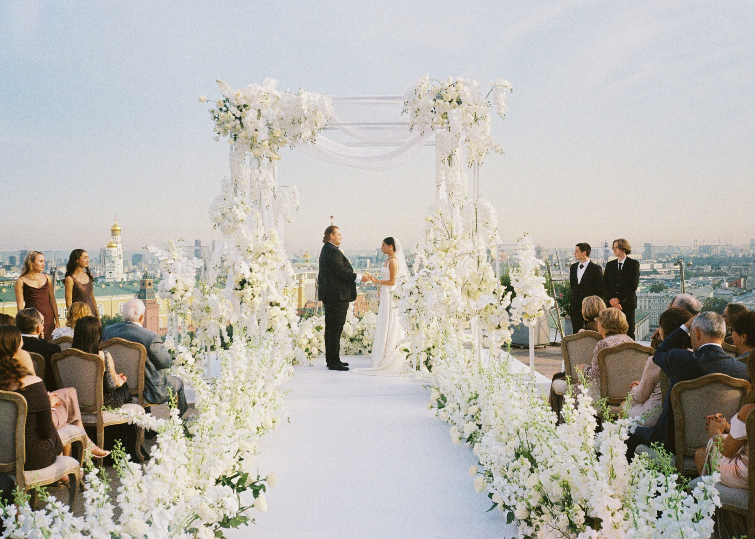 Свадьба Алексея и Тамары, организованная Russian Wedding Group в отеле The Carlton