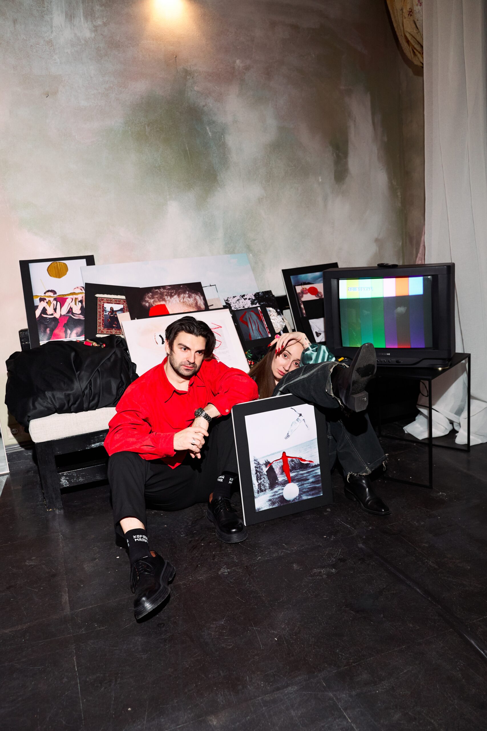 Алина Посторонка и Дима Мурашов, шорт-лист Wedding Awards на выставке NDA. Фото: Аня Киба