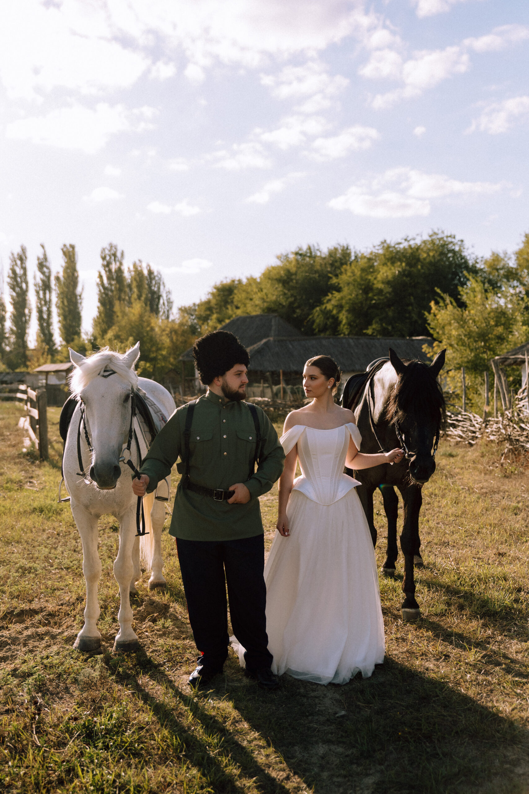 Свадьба в поле, организованная агентством Do Murashek, Ростов. Фото: Нина Крейцберг